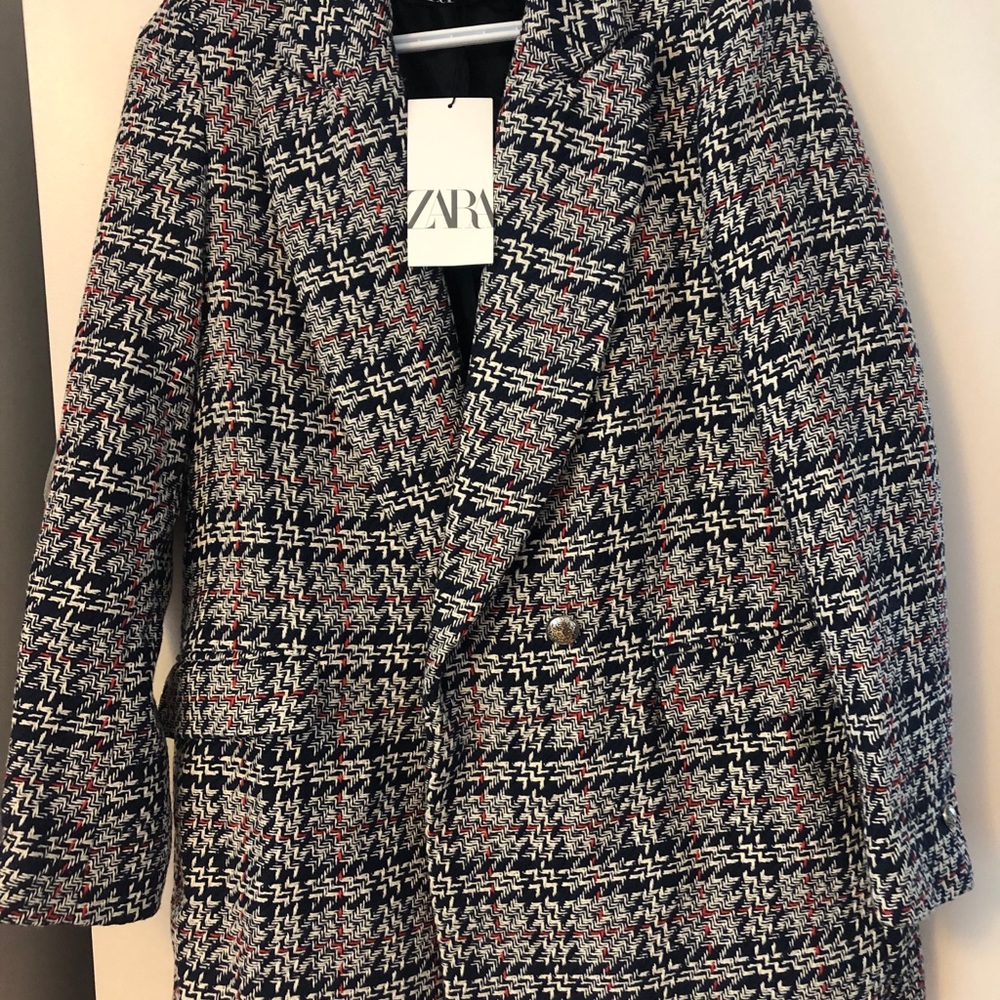 Zara Double Breasted Blazer